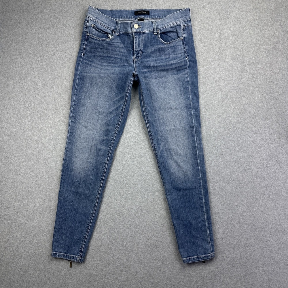 White House Black Market Women's Skinny Leg Jeans Size 6R - Picture 1 of 12